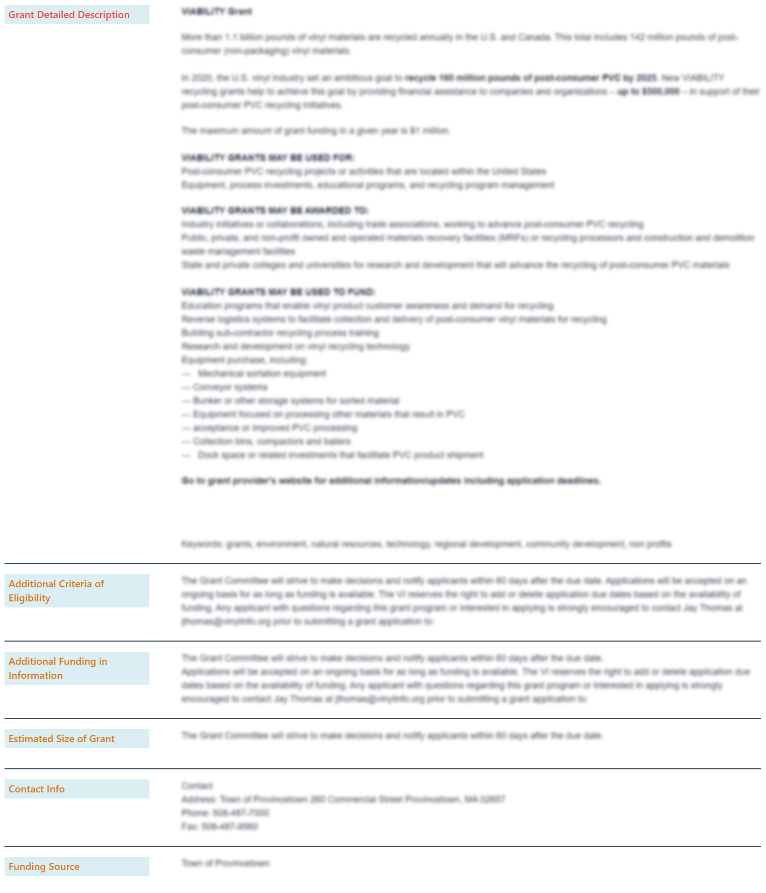 Grant Portal - Grant Strengthening Community Power to Advance Health Solutions in South Carolina (USA) 73705